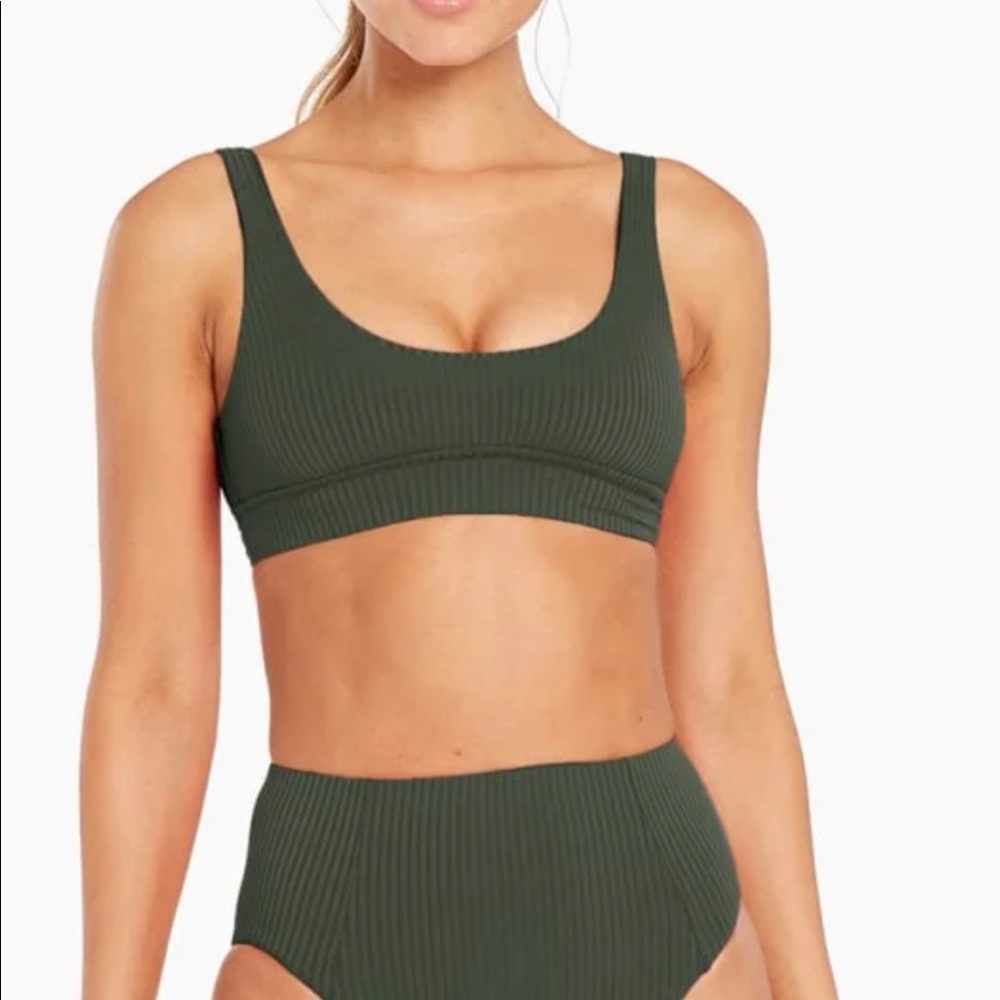 Vitamin A Sienna Tank Eco Rib Forest size Medium/8